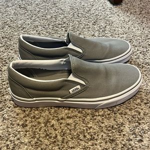 Like new grey vans